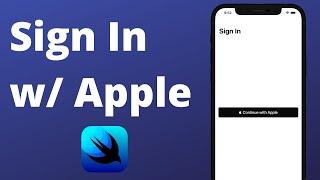 Sign In with Apple SwiftUI (2021, Xcode 12, SwiftUI 2.0) - iOS Development for Beginners
