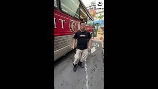 Peeing on bus GONE WRONG | Credit: barberbusak47 #shorts