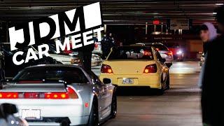 JDM GARAGE CAR MEET IN QUEENS NY 03/11/23 | 4k