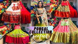 Perfect Pongal Collection|Pattu Long Frocks & Halfsarees|Lavanyarandoms