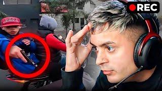 INTENTO de ROBO CAPTADO en CAMARA !  REACCION  ️