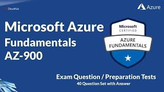 Microsoft #Azure #azureaz900 AZ-900 certification exam 35 questions and answers  @S3CloudHub #dumps