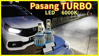 Replace LED Headlight Headlight New Honda Brio TURBO LED T1 H4 35W White