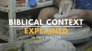 The Potter And A Life Shaped With Purpose | Biblical Context Explained