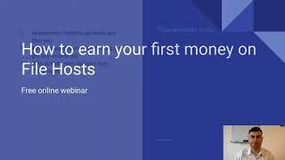 How to earn your first money on Moneyplatform biz