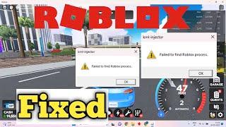 How to fix Roblox Process Not Found KRNL