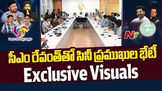 Exclusive Visuals: Tollywood Celebrities Meets CM Revanth Reddy | NTV