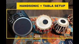 Roland Handsonic Tabla Setup