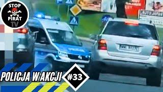 POLICE IN ACTION #33 - Polish Police vs. Road Pirates, Range Rover chase, Tico chase and others