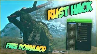 ️RUST HACK 2024 ️ FREE DOWNLOAD + TUTORIAL ️ Legit & Rage + Cheat Menu