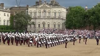 march off Beating Retreat 2024 Massed Bands of HM Royal Marines