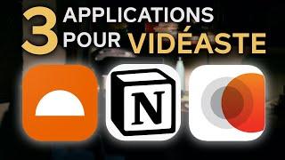 3 Applications Éssentielles pour Vidéaste (Golden Hour, Sun Surveyor, Notion)