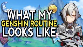 My F2P Daily Genshin Routine! (Recommended?) | Genshin Impact