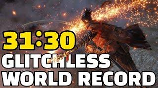 GLITCHLESS Sekiro Speedrun in 31:30 (Former World Record)