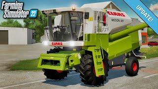 New Mods - Claas Medion, Coffee Map Update, & BallySpring! (16 Mods) | Farming Simulator 22