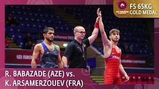 Gold Medal • FS 65Kg • Khamzat Timourovitch ARSAMERZOUEV (FRA) vs. Rashid BABAZADE (AZE)