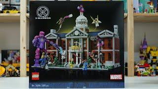 LEGO Marvel Super Heroes 76294 X-Men : The X-Mansion - LEGO Speed Build Review