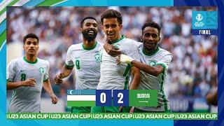 #AFCU23 - Final | Uzbekistan 0 - 2 Saudi Arabia