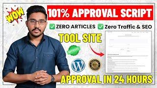 100% AdSense Approval PHP Script (Without Articles) | Get Google AdSense Approval Using a PHP Script