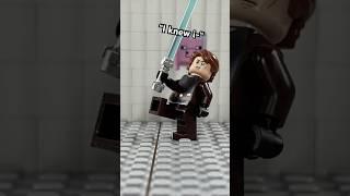 Step on a crack break a Sith Lords back! #lego #stopmotion #starwars