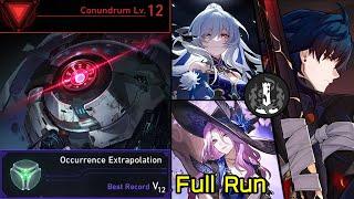 Conundrum Lv.12 Blade With Jade & Jingliu Destruction Path Occurrence Extrapolation Dice Full Run