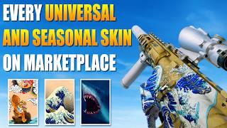 Every Universal And Seasonal Weapon Skin On R6 Marketplace (Y9S2)
