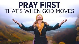 Everything Falls Into Place When You Talk To God First | Christian Motivational