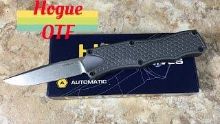 Hogue OTF HO34012 out the front automatic knife aluminum handle and CPM154 blade