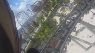 Olandese Volante Front Seat on-ride HD POV Rainbow MagicLand, Italy