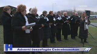 Adventi összefogás Csácsbozsokon – ZTV Híradó 2024-12-23