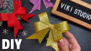 Christmas Bows  DIY Christmas Decorations 2024