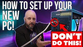 How to Set Up Your New Pre-Built Gaming PC