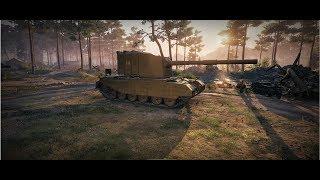 Играю в  World of Tanks, Фарм Серебра + прокачка Ветки FV4005 Stage II