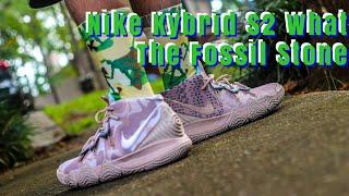 NIKE KYBRID S2 KYRIE HYBRID S2 WHAT THE FOSSIL STONE REVIEW & ON FEET!!