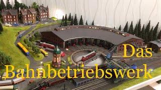 Modellbahn Spur N  Der neue Anbau "Das Bahnbetriebswerk"