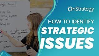 How to Identify Strategic Issues