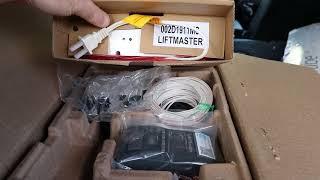 LiftMaster 98022 Garage Door Opener Unboxing with Accessories