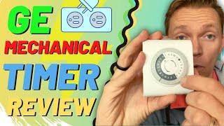 GE Electrical Outlet Timer Review - Mechanical Timer Switch Instructions