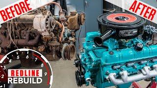 Buick Nailhead V-8 engine rebuild time-lapse: from rusty to roaring | Redline Rebuilds - S3E3