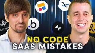 Top 6 Avoidable Mistakes No Code SaaS Startups Make