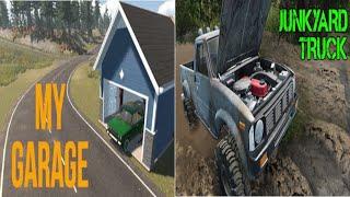 Junkyard truck & My garage | Twitch replay | YUNG HENNEY