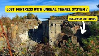 Lost fortress in a forest with UNBELIVEABLE tunnel systems. WW2 battle fought right here !