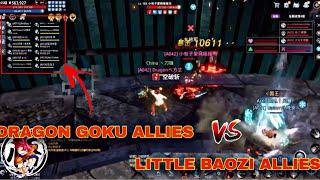 MIR4-DRAGON GOKU WITH HIS 10 TAOIST VS LITTLE BAOZI ALLIANCE | HOF VS FFAM