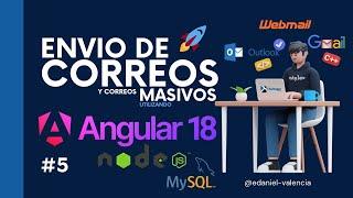 5. Enviar Correos Masivos desde Webmail en Angular y NodeJS 