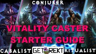 Grim Dawn Beginner Vitality Caster Guide, Conjurer / Cabalist / Ritualist [HC viable]