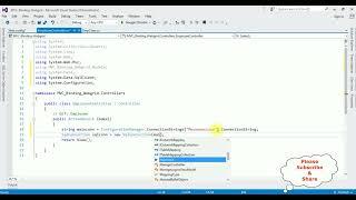 Display data from database to webgrid using asp.net mvc c#