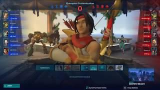 Sha lin Gameplay-Paladins (Best champion in damage section)