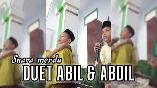 Sholawat Merdu Dari Abil & Abdil (Tarikan Kembar) | Viral Di Kampung !!