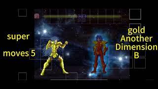 new kanonedit！！！two mode change   !   saint seiya mugen,cdz mugen！！gold gemini mode all moves show