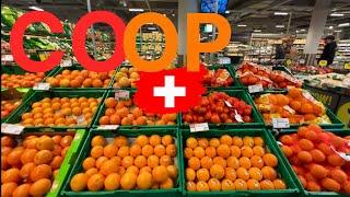 Food prices in Switzerland  Supermarket Coop Shopping